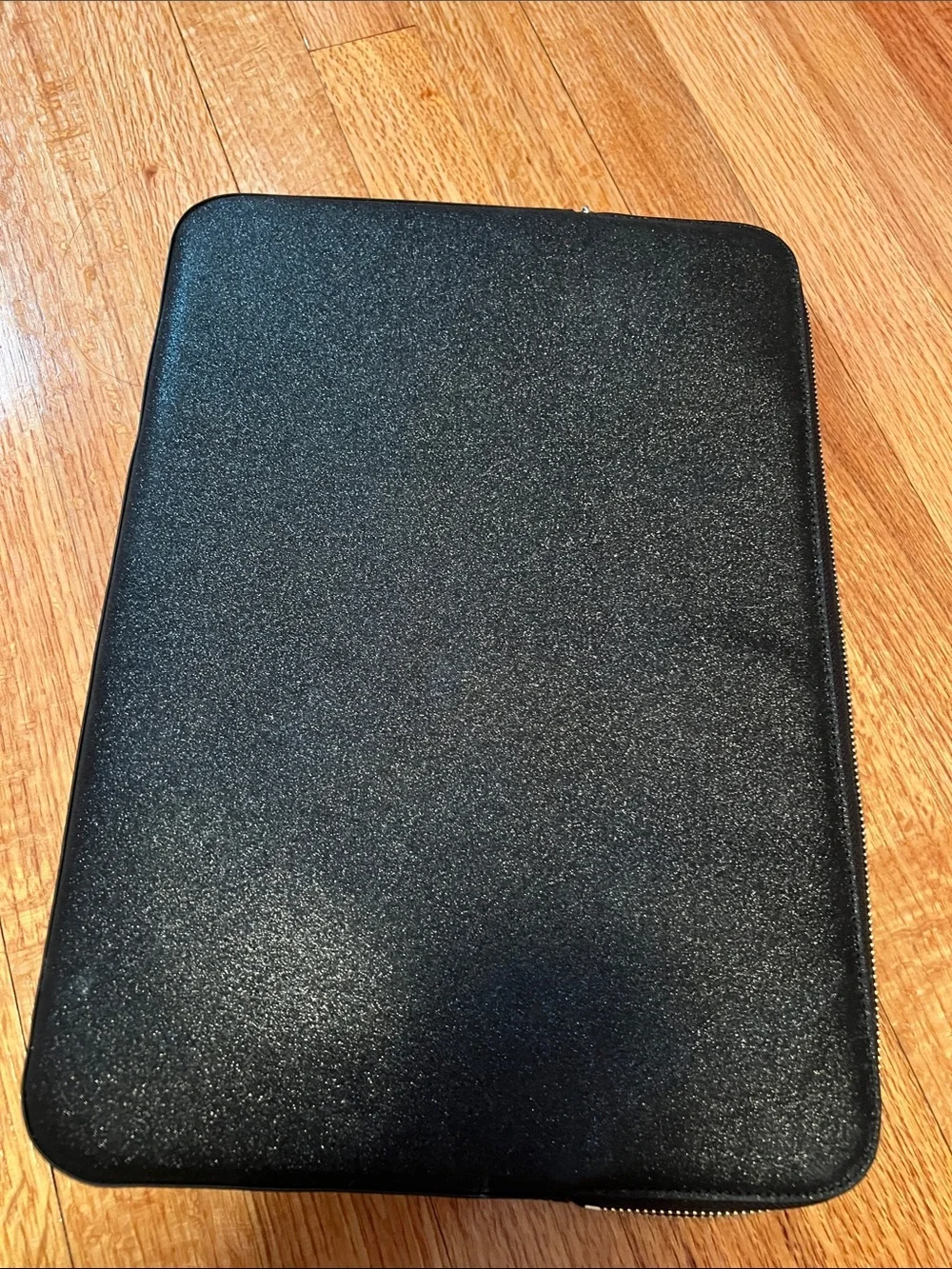 kate spade Black Zip Tablet Sleeve with Subtle Logo
